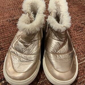 Cat & Jack Gold Kids Sneakers